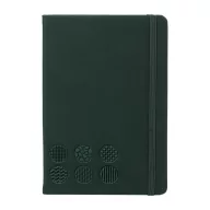   Agenda cu elastic, Everestus, 2610E18719, A5, Dictando, 140x210x14 mm, Poliuretan, Hartie, Verde