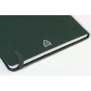 Agenda cu elastic, Everestus, 2610E18719, A5, Dictando, 140x210x14 mm, Poliuretan, Hartie, Verde
