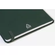   Agenda cu elastic, Everestus, 2610E18719, A5, Dictando, 140x210x14 mm, Poliuretan, Hartie, Verde