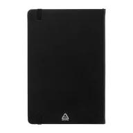   Agenda cu elastic, Everestus, 2610E18717, A5, Dictando, 140x210x14 mm, Poliuretan, Hartie, Negru