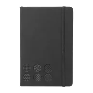   Agenda cu elastic, Everestus, 2610E18720, A5, Dictando, 140x210x14 mm, Poliuretan, Hartie, Gri