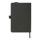 Agenda cu coperta magnetica, Everestus, 2610E18663, A5, Dictando, 145x211x19 mm, Poliuretan, Metal, Verde