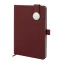 Agenda cu coperta magnetica, Everestus, 2610E18662, A5, Dictando, 145x211x19 mm, Poliuretan, Metal, Rosu Burgundy