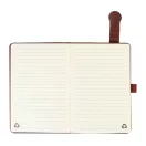 Agenda cu coperta magnetica, Everestus, 2610E18662, A5, Dictando, 145x211x19 mm, Poliuretan, Metal, Rosu Burgundy