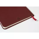 Agenda cu coperta magnetica, Everestus, 2610E18662, A5, Dictando, 145x211x19 mm, Poliuretan, Metal, Rosu Burgundy