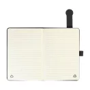 Agenda cu coperta magnetica, Everestus, 2610E18660, A5, Dictando, 145x211x19 mm, Poliuretan, Metal, Negru