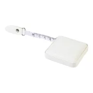   Ruleta patrata pentru corp, Everestus, 2610E18542, 52x52x18 mm, Poliuretan, Alb