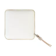   Ruleta patrata pentru corp, Everestus, 2610E18542, 52x52x18 mm, Poliuretan, Alb