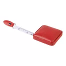 Ruleta patrata pentru corp, Everestus, 2610E18541, 52x52x18 mm, Poliuretan, Rosu
