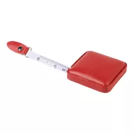   Ruleta patrata pentru corp, Everestus, 2610E18541, 52x52x18 mm, Poliuretan, Rosu