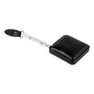   Ruleta patrata pentru corp, Everestus, 2610E18539, 52x52x18 mm, Poliuretan, Negru