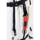Breloc cu carabina, Everestus, 2610E18134, 158x30 mm, Poliester, Metal, Rosu