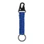 Breloc cu carabina, Everestus, 2610E18132, 158x30 mm, Poliester, Metal, Albastru