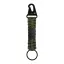 Breloc cu carabina, Everestus, 2610E18133, 158x30 mm, Poliester, Metal, Verde
