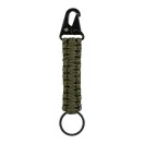 Breloc cu carabina, Everestus, 2610E18133, 158x30 mm, Poliester, Metal, Verde