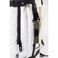   Breloc cu carabina, Everestus, 2610E18133, 158x30 mm, Poliester, Metal, Verde