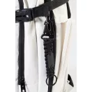 Breloc cu carabina, Everestus, 2610E18131, 158x30 mm, Poliester, Metal, Negru