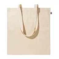   Sacosa de cumparaturi, Everestus, 2610E18993, 380x420 mm, Bumbac, Natur