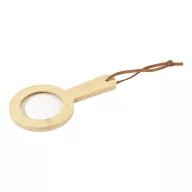   Lupa cu marire de 3X, Everestus, 2610E18254, 150x80x8 mm, Bambus, Poliuretan, Natur