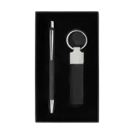   Set 2 instrumente de scris, Everestus, 2610E18925, 95x168x25 mm, Hartie, Aluminiu, Negru