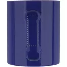 Cana, 300 ml, 120×80×95 mm, Everestus, 20FEB4855, Ceramica, Albastru, Alb