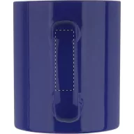   Cana, 300 ml, 120×80×95 mm, Everestus, 20FEB4855, Ceramica, Albastru, Alb