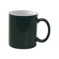   Cana, 300 ml, 120×80×95 mm, Everestus, 20FEB4854, Ceramica, Negru, Alb