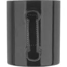 Cana, 300 ml, 120×80×95 mm, Everestus, 20FEB4854, Ceramica, Negru, Alb