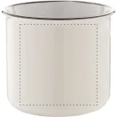 Cana vintage, 320 ml, ø90×81 mm, Everestus, 20FEB4985, Ceramica, Alb