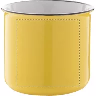   Cana vintage, 320 ml, ø90×81 mm, Everestus, 20FEB4986, Ceramica, Galben