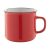 Cana vintage, 320 ml, ø90×81 mm, Everestus, 20FEB4984, Ceramica, Rosu