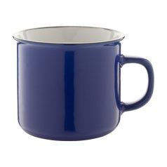   Cana vintage, 320 ml, ø90×81 mm, Everestus, 20FEB4981, Ceramica, Albastru