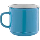 Cana vintage, 21MAR1400, 320 ml, Ø 90x81 mm, Everestus, Ceramica, Albastru