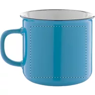   Cana vintage, 21MAR1400, 320 ml, Ø 90x81 mm, Everestus, Ceramica, Albastru