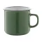 Cana vintage, 320 ml, ø90×81 mm, Everestus, 20FEB4982, Ceramica, Verde