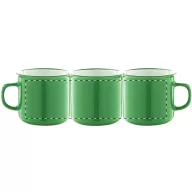   Cana vintage, 21MAR1399, 320 ml, Ø 90x81 mm, Everestus, Ceramica, Verde