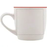   Cana 320 ml, 2401E17936, Everestus, ø90x86 mm, Ceramica, Rosu