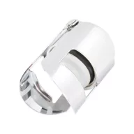   Dop pentru sampanie, ø40×55 mm, Everestus, 20FEB17226, Metal, Argintiu