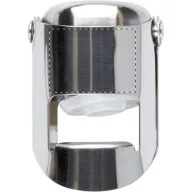   Dop pentru sampanie, ø40×55 mm, Everestus, 20FEB17226, Metal, Argintiu