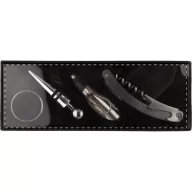   Set 4 accesorii vin, 223×80×30 mm, Everestus, 20FEB17223, Otel inoxidabil, Argintiu
