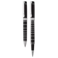   Set 2 instrumente de scris, 180×30×65 mm, Andre Philippe, 20FEB11369, Aluminiu, Negru