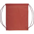 Saculet cu snur tip rucsac, 350×410 mm, Everestus, 20FEB5712, 190T Poliester, Rosu
