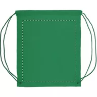   Saculet cu snur tip rucsac, 350×410 mm, Everestus, 20FEB5710, 190T Poliester, Verde