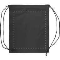   Saculet cu snur tip rucsac, 350×410 mm, Everestus, 20FEB5707, 190T Poliester, Negru