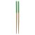 Set 2 betisoare, 21MAR2444, 225 mm, Everestus, Bambus, Verde