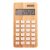 Calculator birou, Everestus, 21OCT0179, 170 x 90 x 15 mm, Bambus, Plastic, Natur