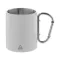 Cana 300 ml, 2401E17636, Everestus, ø75x89 mm, Otel, Aluminiu, Alb