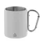 Cana 300 ml, 2401E17636, Everestus, ø75x89 mm, Otel, Aluminiu, Alb