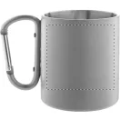Cana 300 ml, 2401E17636, Everestus, ø75x89 mm, Otel, Aluminiu, Alb