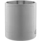 Cana 300 ml, 2401E17636, Everestus, ø75x89 mm, Otel, Aluminiu, Alb